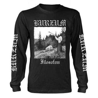 Burzum Unisex Dospelý Filosofem 2018 Tričko s dlhým rukávom