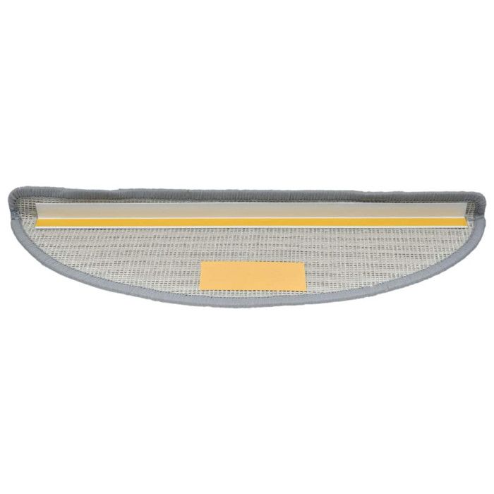 VidaXL Stair Treads 30 Pieces 56 X 17 X 3 Cm Grey Semicircular 3365799