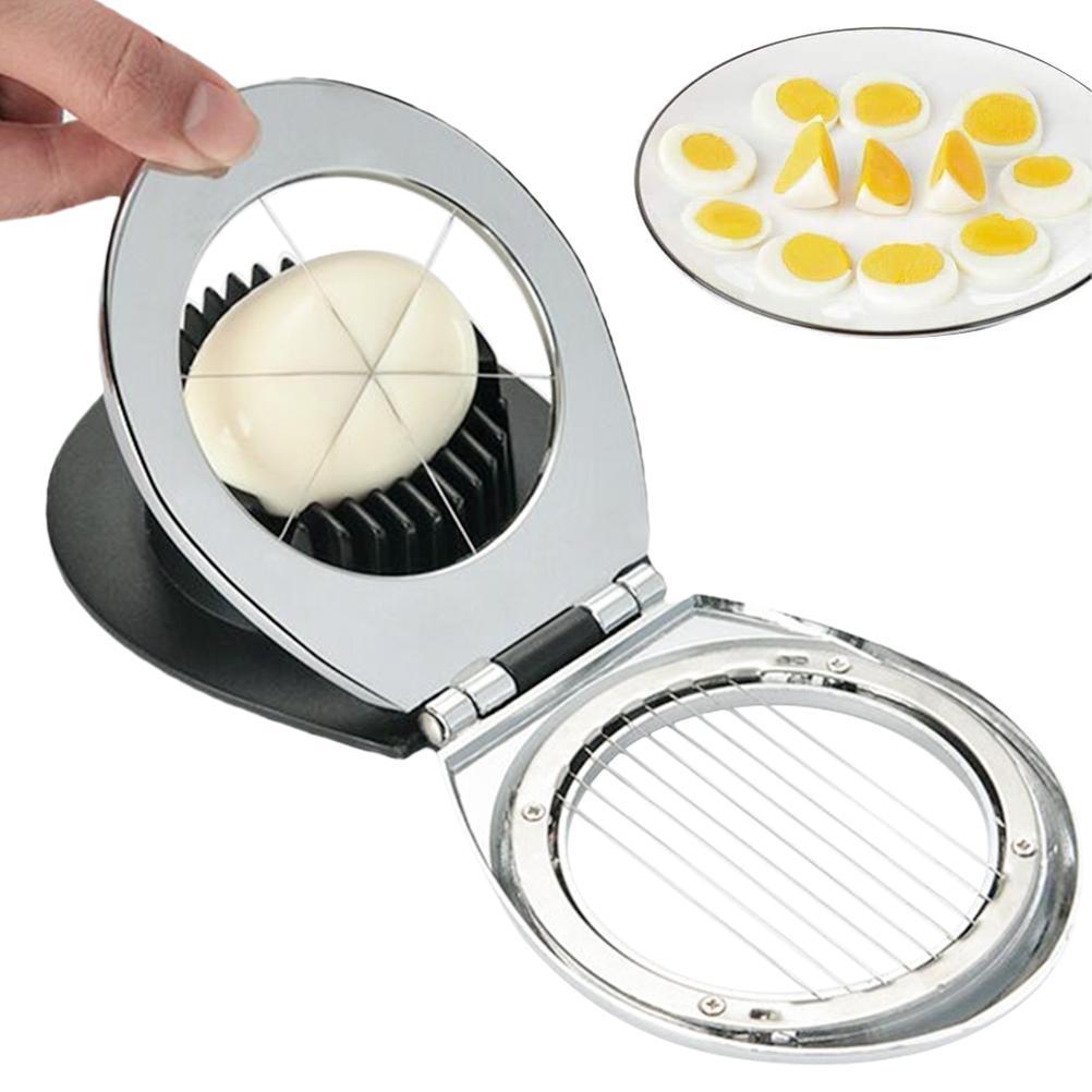 2 In 1 Zinc Alloy Boiled Egg Cutter Grater Household Egg Cutting Tool Cooking Supply Kitchen Tool Gadgets