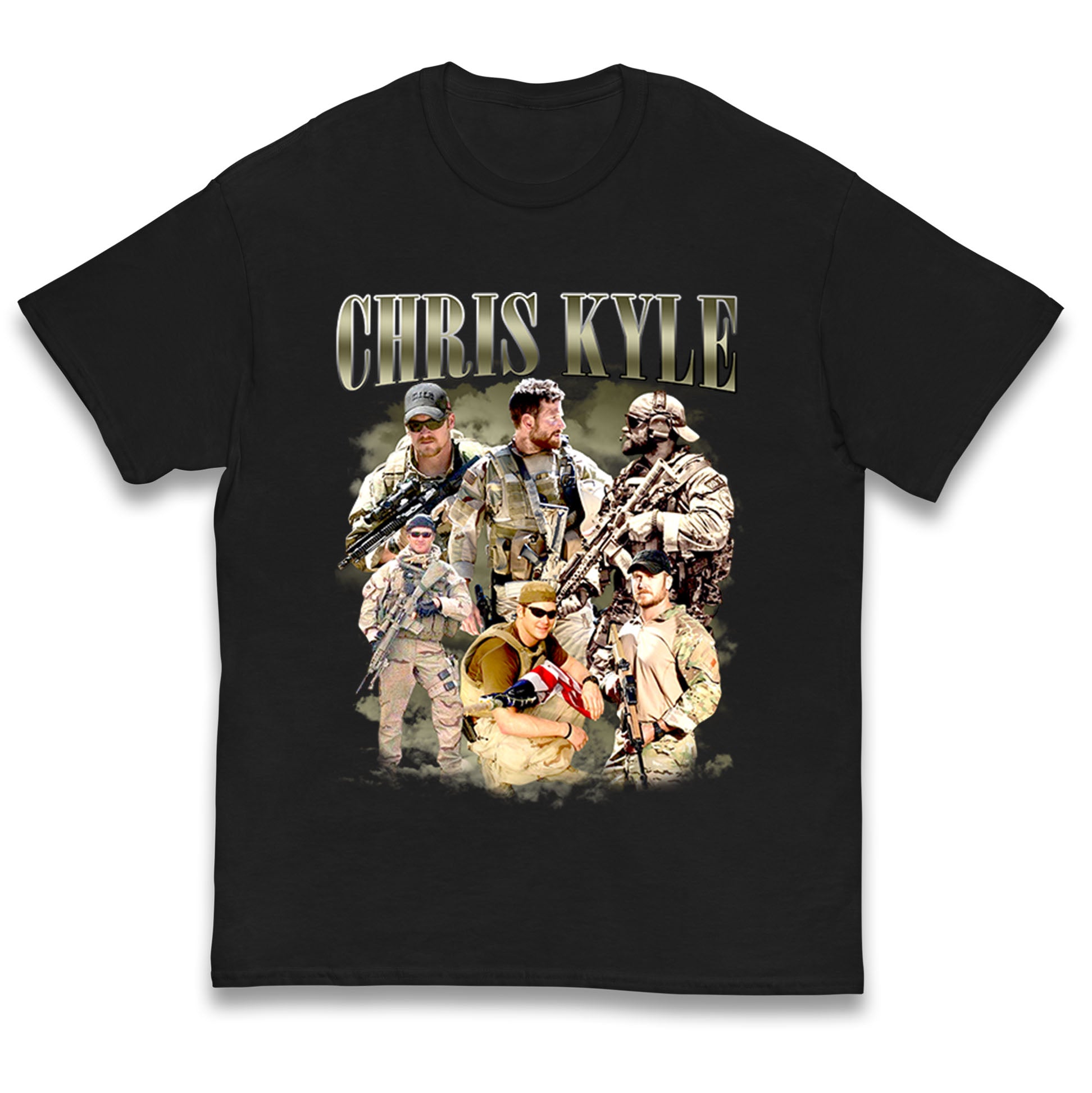 Chris Kyle Bootleg Kids T Shirt 130