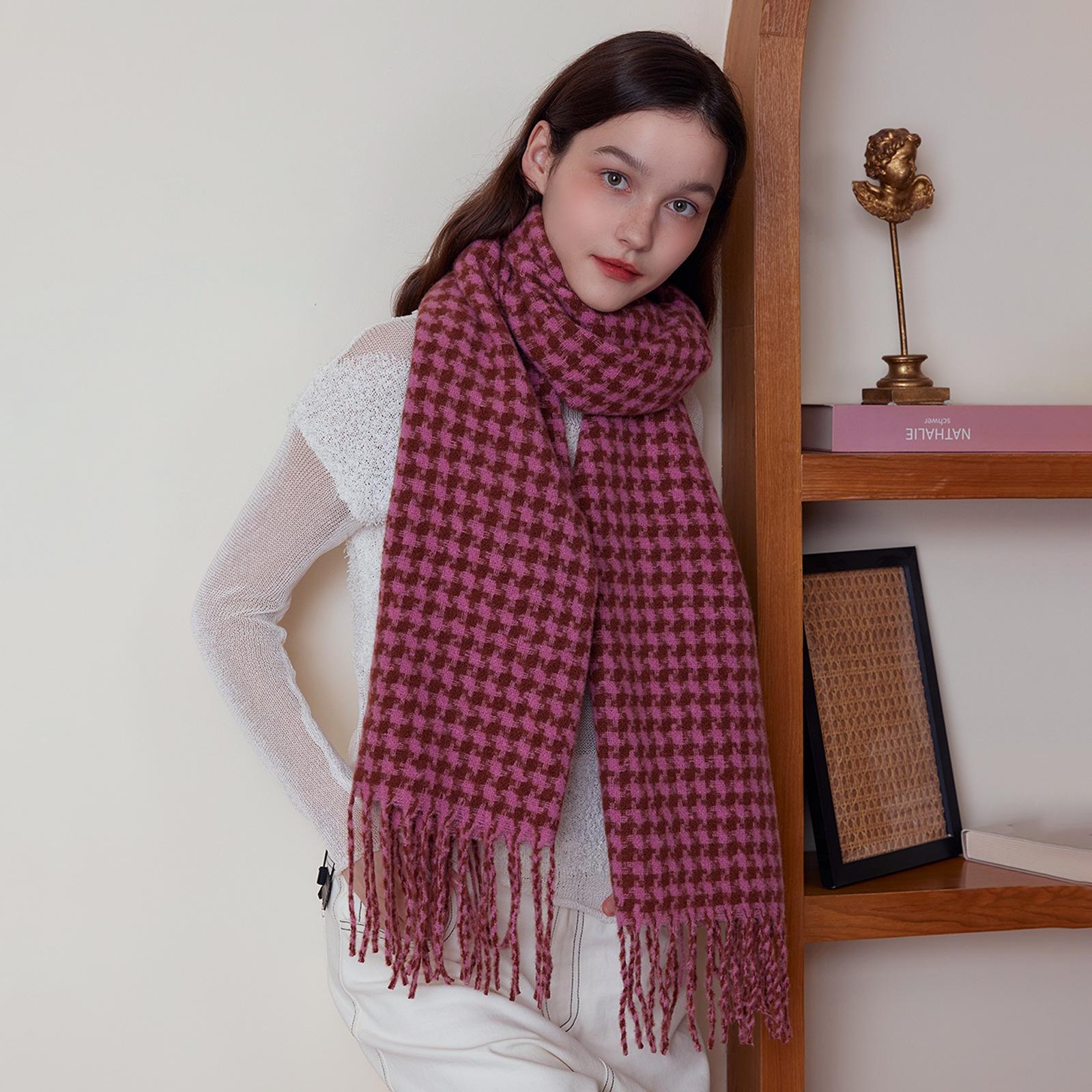 

Scarf Women s Winter 24 New Classic Versatile Premium Imitation Cashmere Scarf Shawl Scarf