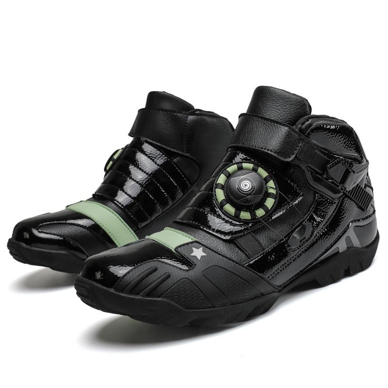 Motorcycle Riding Shoes Men's Four Season Off-road Boots Women's Racing Short Travel Equipment