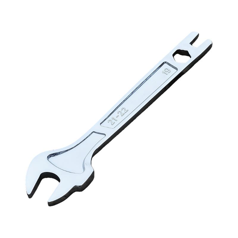 Fixed Double Head Ratchet Wrench Combination Spanner Metal Scaffold Tool Ideal For Builders And Technicians