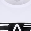 Emporio Armani EA7 Letter Print Crew Neck Long Sleeve T-Shirt Men Tops White 6RPT64PJ03Z0100