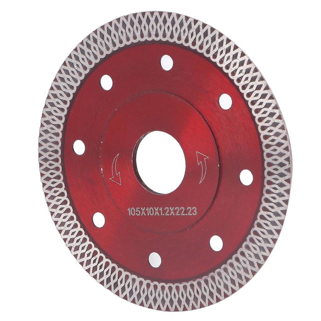 Diamond Saw Blade Cutting Porcelain Tile Ceramic Granite Marble Brick Grinding Polishing 4in Red