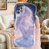 Phone Case: 2D Flat Samsung Galaxy A34 A35 M05 M06 S20 S22 S21 FE Plus 5G Protective Case, Couple Style, Mermaid-Feeling Girl, Christmas and Halloween