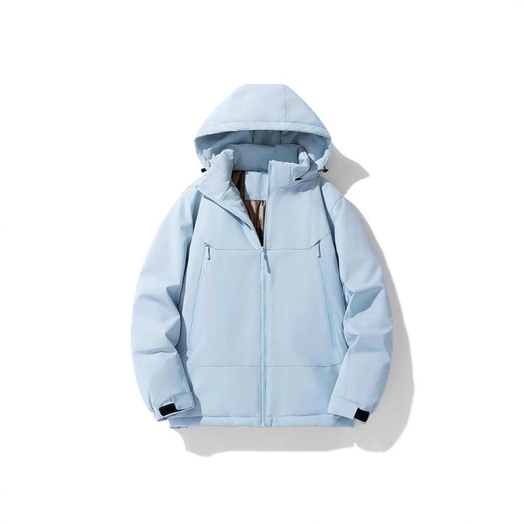 Cotton-padded Men's Thickened Jacket Sports Casual Thermal Hooded Winter Jacket Graphene Cotton Jacket