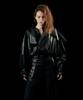 Meuameu Leather Trench Jumpsuit