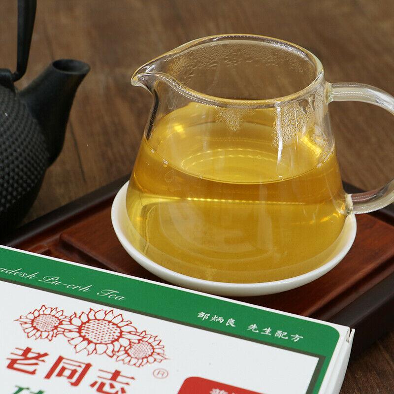 2018 Haiwan 9968 Vecchi Camerati Tè Pu-erh Mattone Puer Crudo Shen 250g