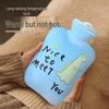 Autumn/Winter Thickened Plush Hot Water Bottle – Portable, Cold-Proof, Explosion-Proof, Cute, Warm Hand Warmer