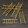 Multi-purpose Bamboo Ladder Cup Holder Yellow Tea Accessories  Desktop Ornament