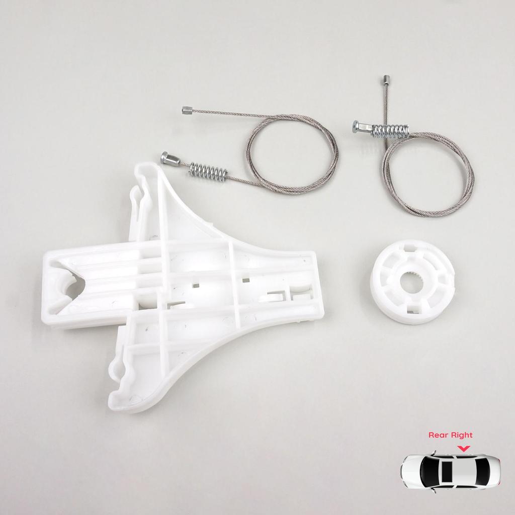BWR262 Window Regulator Repair Kit Rear Right Door for VW Passat B5 B5.5 3B 3BG Skoda Superb MK1 B5 3U 3B5839462