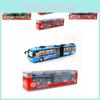 Toy Model Bus With Sound Light Features Design For Kids Play And Collecting