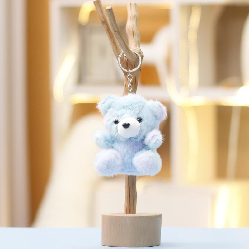 Pluche Beren Sleutelhanger Met Zacht Kort Pluche Voor Tas Decoratie En Verzamelen