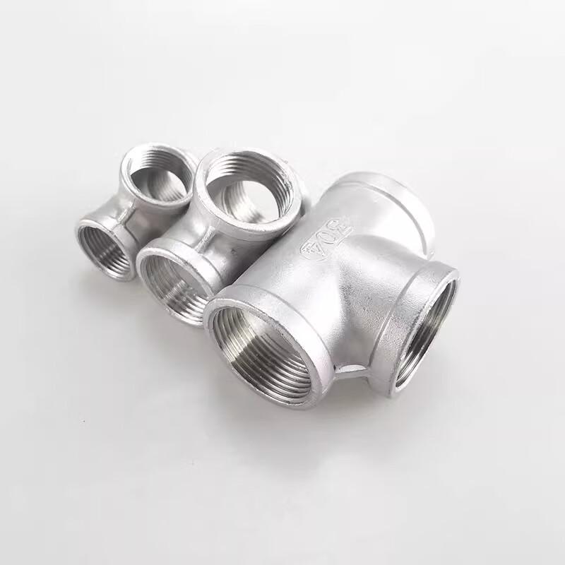 304 Stainless Steel Female Thread Tee Pipe Fitting