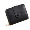 Lychee Pattern Women Short Wallet Pu Leather Bank/ID/Credit Card Holder Business Purse  Woman