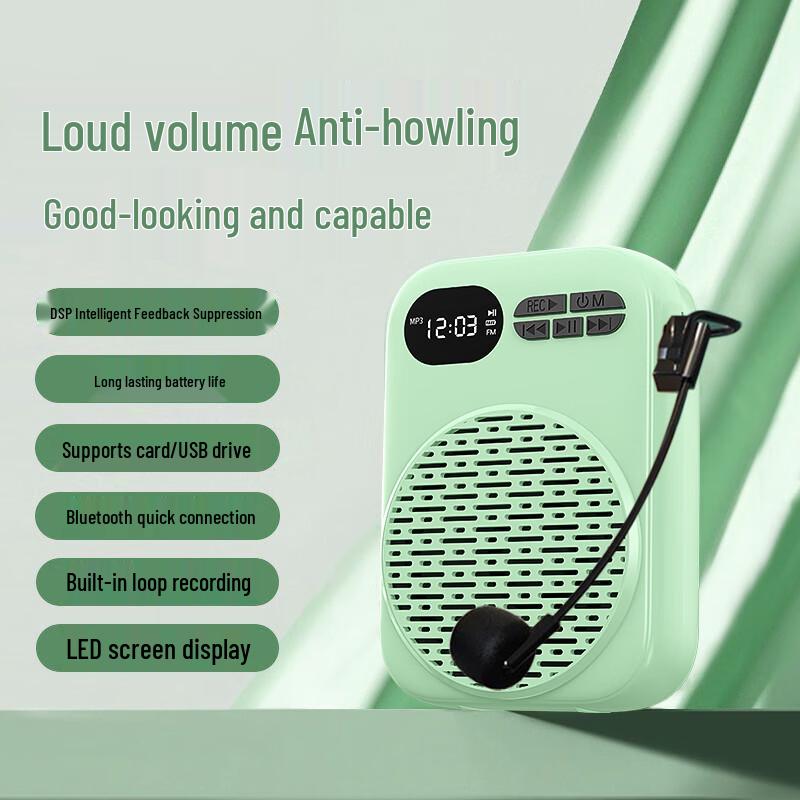 EARISE Portable Voice Amplifier with Microphone