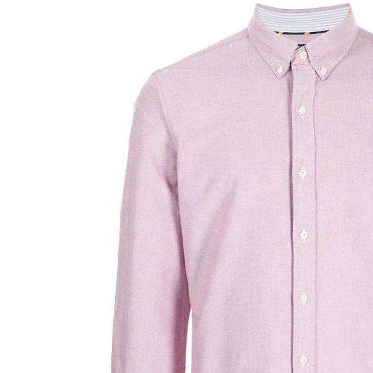 Polo Ralph Lauren Solid Color Single-Breasted Shirt Men Shirts Pink 710852660001001