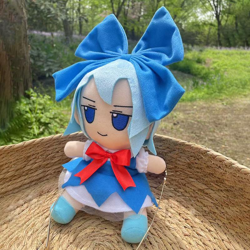 Real Picture TouHou Project Fumo Plush Toy Hakurei Reimu Komeiji Satori Kirisame Marisa Stuffed Anime Plushies Gifts Girl