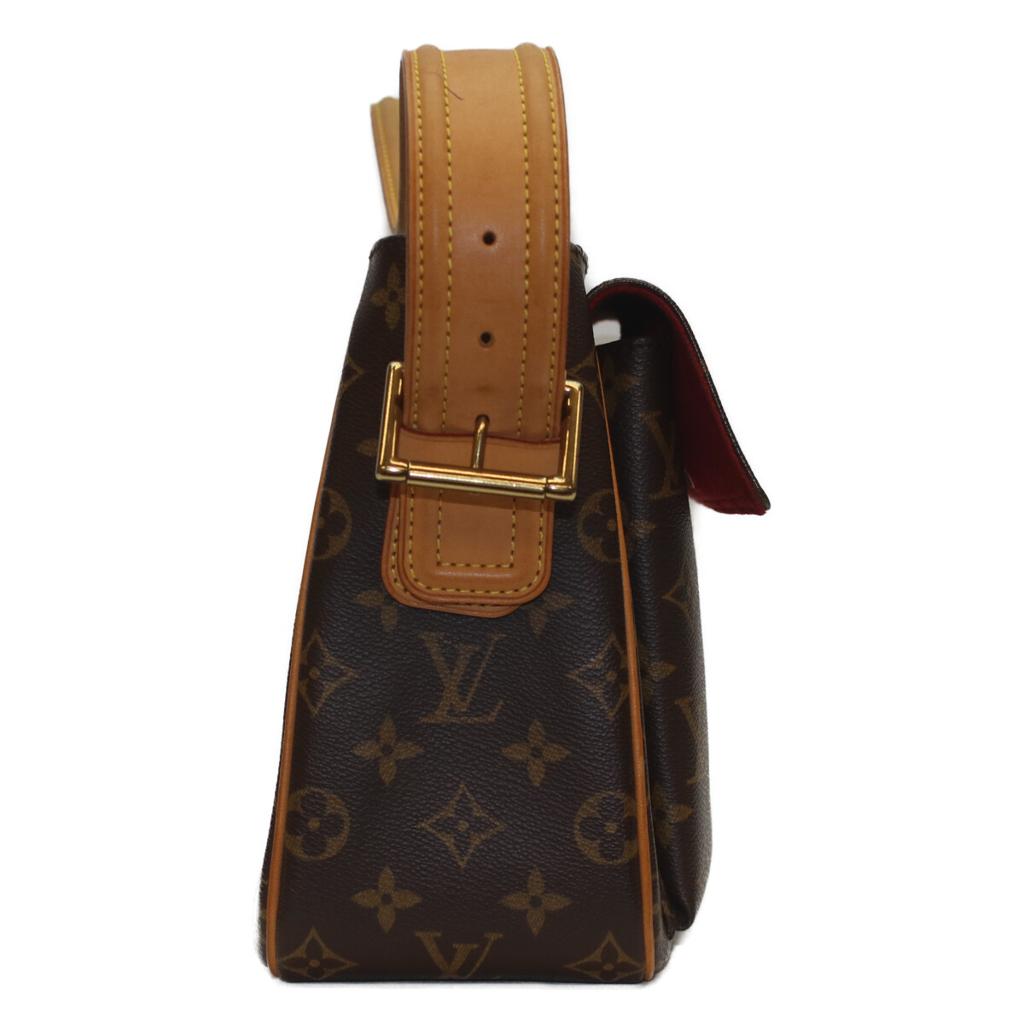 Louis Vuitton 04 M51163 Monogram Vivasite GM Shoulder Bag Monogram canvasUsed