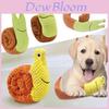 Interactive Dog Sniffing Toy For Boredom Relief Plush Snail Toy With Sound Durable And Teeth Grinding Pet Training Tool