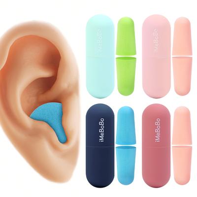 Noise Reduction Earplug Soundproof Sleeping Ear Plugs Earplugs For Sleep Special Mute Soft Slow Rebound Protection Anti Ronco Earplug