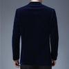 Boutique European Plus Size Pánský oblek Móda Business Italský styl Gentleman Elegantní šaty Manšestrové Tenké Ležérní šaty Blazer