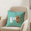 Cartoon D-Dinotaeng Personalized picture text home decorative pillows Household Gifts 45x45cm