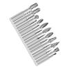 20 st Roterande filfräs Slipstift Karbidverktygsset Kit för Fasning Gravyr
