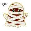 Costume Decorative Pins Halloween Enamel Brooch Pin, Cartoon Ghost Witch Hat Black Cat Backpack Embellishment Pin Spider Badge for Jackets Backpacks