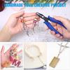 Steel Split Ring Pliers Opening/Closing Cutting Pliers Jump Ring Pliers  Beading Repair