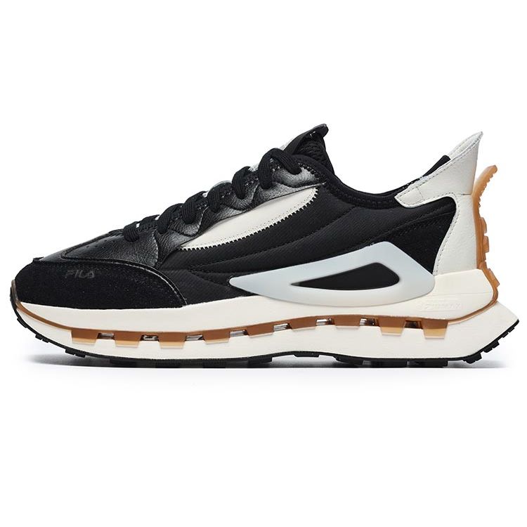 

Fila Km Ткань Синтетическая кожа Мода Легкие Кроссовки Pioneer Sports Низкий верх Повседневная обувь для образа жизни Мужская повседневная обувь Черный Белый F12M233113FBG 41