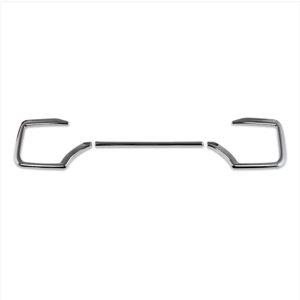 RUIQ Honda New Custom JF5 JF6 Exclusive Exterior Chrome Plated Front Fog Lamp Garnish Bezel Cover HONDA Nbox Custom Exclusive Design N-BOX