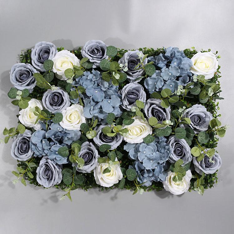 background wall Simulated flower rose embroidered ball birthday party wedding door decoration fake flower pendant wall decor