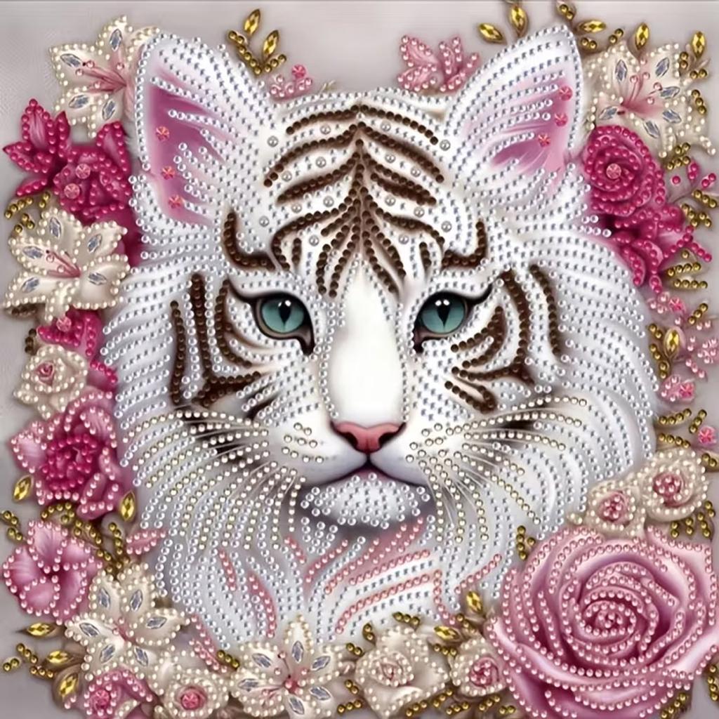 Diamond Painting, Special-Shaped Diamond Painting, Handmade Sticker Material Package 30 * 30 Diamond Sticker Diy Decorative Painting Cross-Border