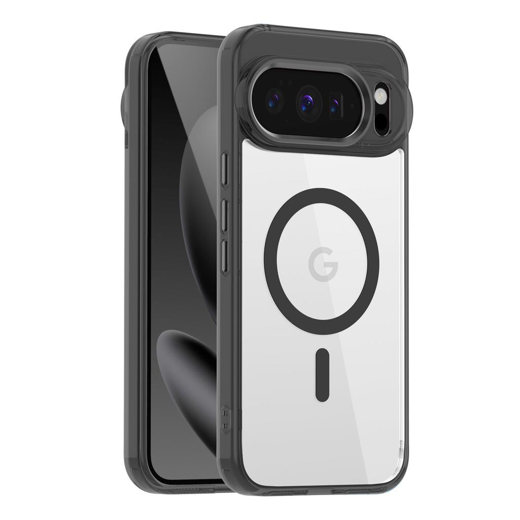 Applicable to Google Pixel10Pro ice color magnetic mobile phone case Pixel10 transparent anti-drop Pixel9A protective case