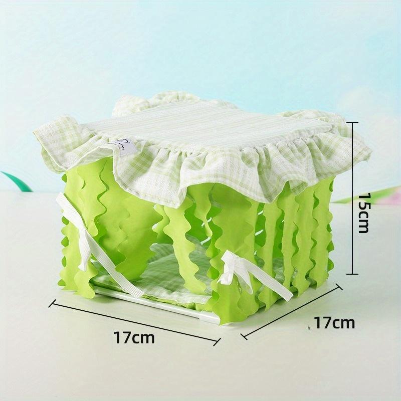 1pc Guinea Pig Tunnel House Hamster Hiding House Four Seasons Tassel Guinea Pig House Suitable for Gifts to Friends and Family