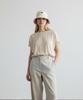 Washing Ivory Overfit Bucket Hat