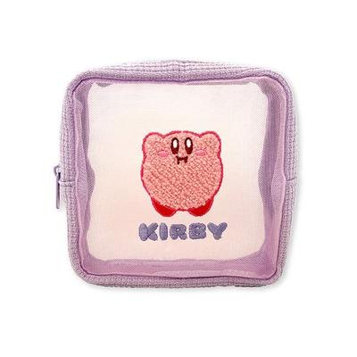 SK Japan Kirby of the Stars Mesh Pouch, Purple