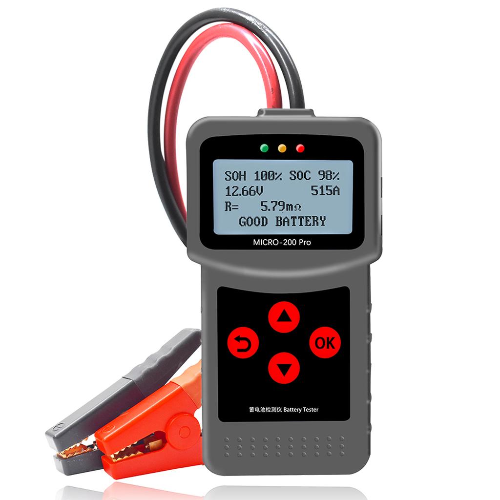 Batteritestare 12V Snabb Start Laddning Diagnostikverktyg för Bil Motorcykel Lastbil 40‑2000CCA