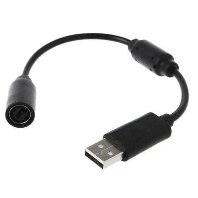 Usb Converter Adapter For Xbox 360 Controller Black