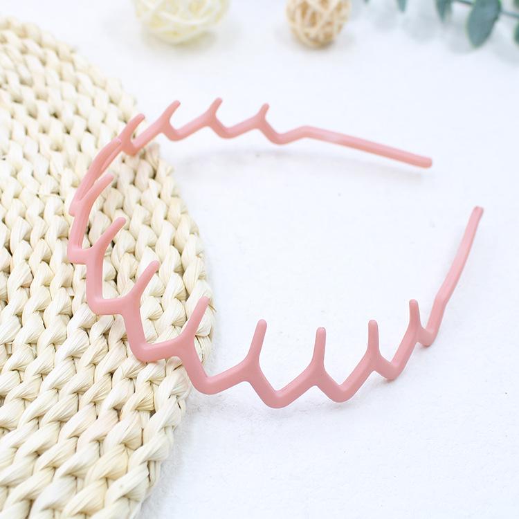 Women's Geometric Frosted Headband - Wide, Simple, Candy-Colored Hair Accessory