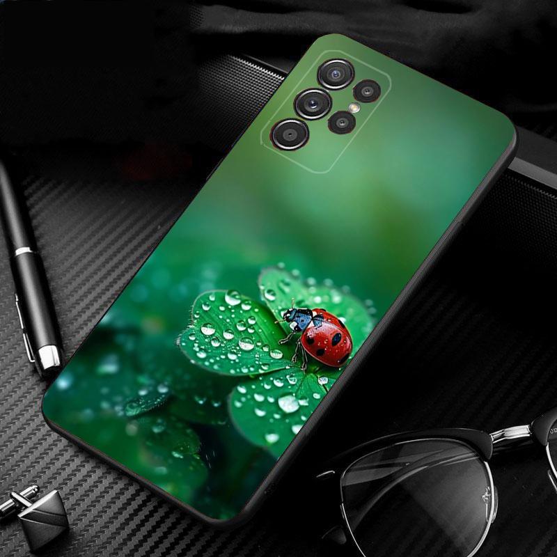 Phone Case For Samsung Galaxy S26 S25 S24 S23 S22 S21 Ultra S24 S23 S22 S21 S25 Plus S24 FE Ladybug