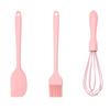 3PCS/SET Silicone Baking Set Cake Cream Spatula Scraper Kitchen Household Egg Whisk Barbecue Oil Brush Gadget Kitchen Supplies