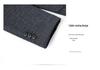 2026 Men's High-End Designer Double-Sided Cashmere Wool Jacket - Stand-Up Collar, Business Casual, Autumn/Winter Collection.