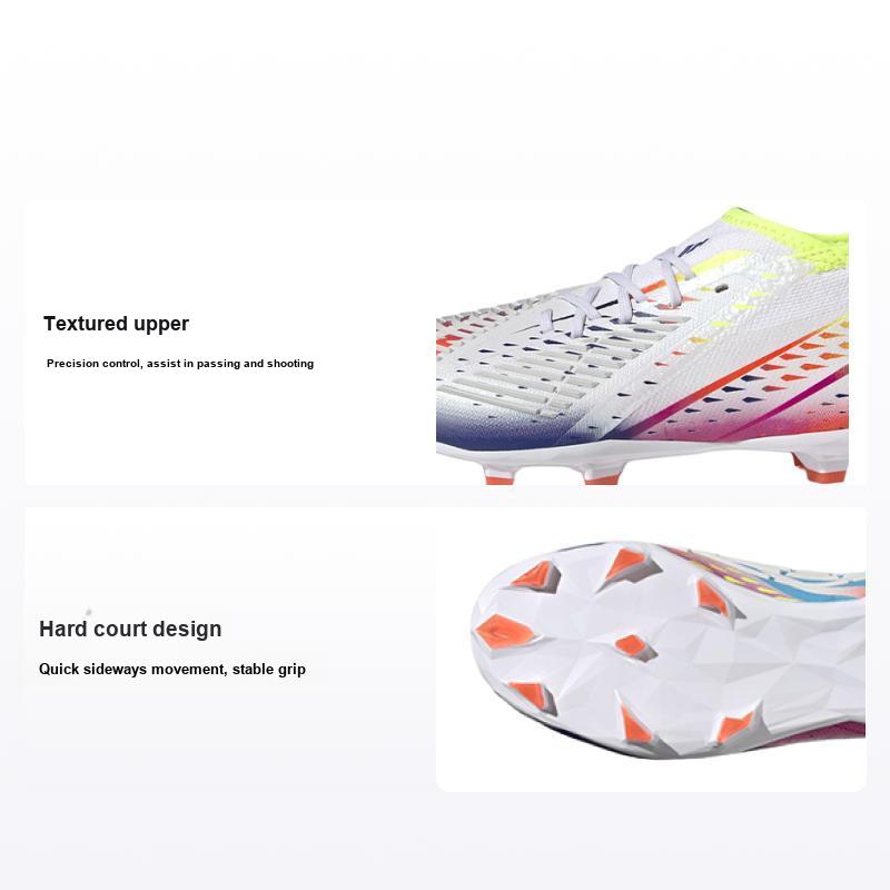 adidas Predator Edge.1 Wygodne Sportowe Antypoślizgowe Trwałe Niskie Buty Piłkarskie dla Dzieci Buty Piłkarskie dla Dzieci GW0977