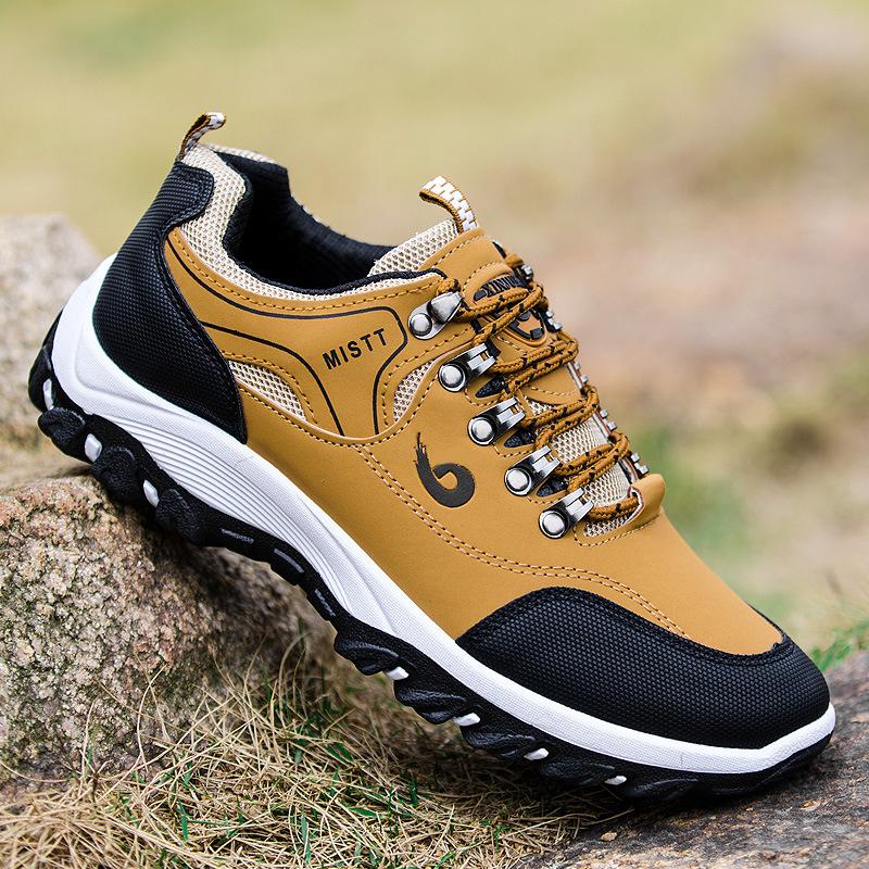 New Outdoor Mountaineering Shoes Fashi Men's Sports and Leisure Shoes Trendy Single Shoes Running Shoes Tourism Men's Shoes