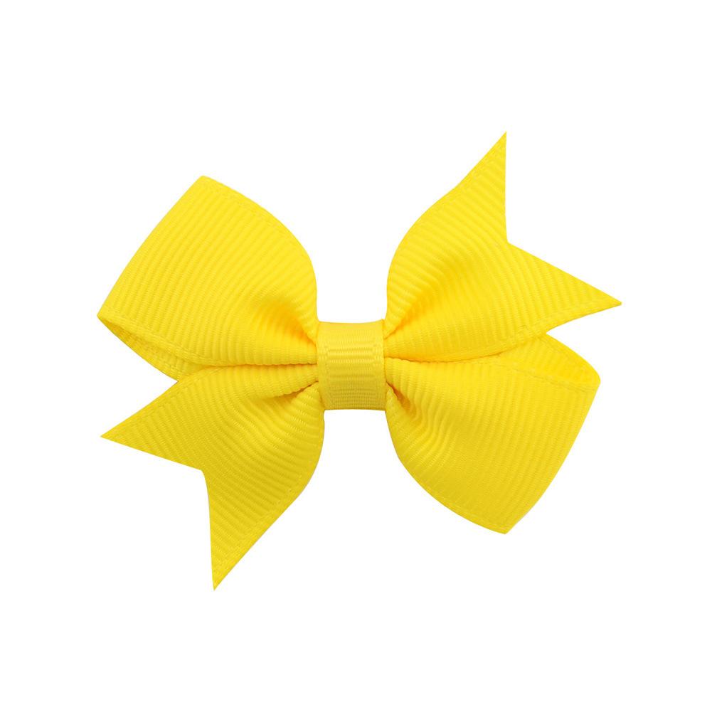 

1 шт. новые милые однотонные заколки для волос с бантом и лентой для маленьких девочек, банты ручной работы, шпилька-заколка, головные уборы, детские аксессуары для волос 10