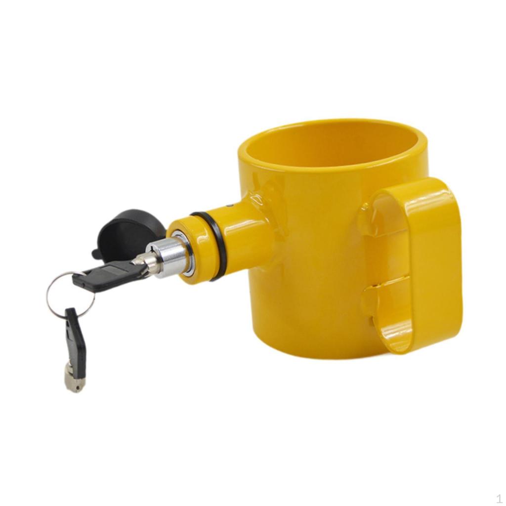 Wheel King Pin Lock with Handles, Hitch Lock, Trailer for Rv, Semi Trailers