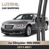 For Chrysler 300/300C 2011- 2012 2013 2014 2015 2016 Wiper Front Wiper Blades Windshield Windscreen Window Brush 24"+21"